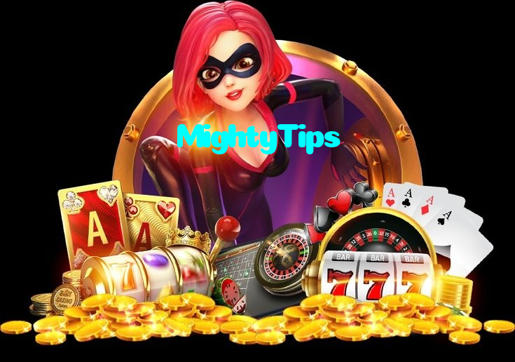 MightyTips casino presented on mobile device in Pakistan with slots and live games